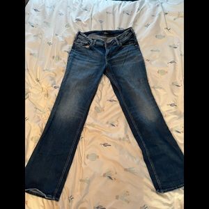 Silver Suki slim bootcut jeans